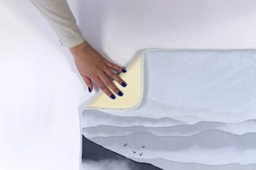 Antypoślizgowy dywanik łazienkowy Antypoślizgowy dywanik łazienkowy Wschód słońca