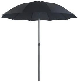 Ciemnoszary parasol ogrodowy ø 270 cm Roja – Rojaplast