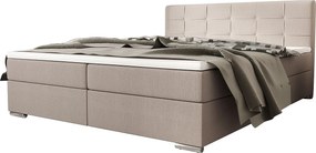 BEDANTE Łóżko kontynentalne ZILANO1 160x200 Cosmic 10 Beżowy