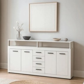 Kaszmirowa komoda z 4 szufladami 190cm A9-S24