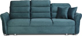 Rozkładana sofa pokojowa z regulowanymi zagłówkami Grandera 3 os.