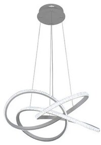 Ściemnialny żyrandol LED na lince 95W/230V 3000-6500K śr. 57 cm + pilot