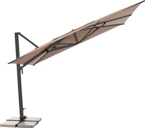 Doppler ALU XL ULTRA 4x3 m - wahadłowy parasol ogrodowy z bocznym masztem