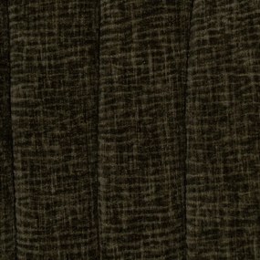 Zielony fotel z tkaniny szenilowej Glam – Ixia