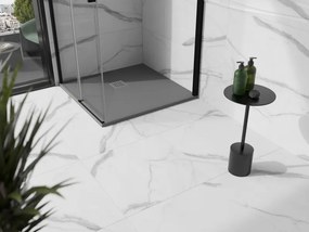 Mexen Stone+ brodzik kompozytowy kwadratowy 100 x 100 cm, szary-beton - 44611010