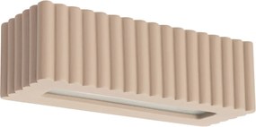 Ceramiczny kinkiet w kolorze taupe -  M167-Kasena