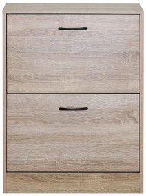 Szafka na buty z przegródkami G1014 OAK, dąb
