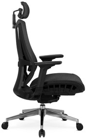 Fotel Biurowy Ergonomiczny Obrotowy DYLAN Czarny