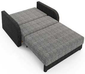Sofa rozkładana szary + grafit - Oves 4X