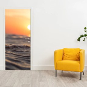 Fototapeta na drzwi - Fale morskie (95x205cm)