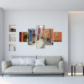 Obraz ulicy Sardynii (125x70 cm)