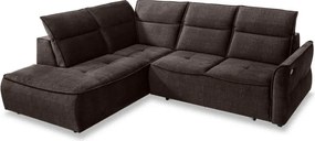 Narożnik MURILLO L z elektryczną regulacją siedziska Lewostronny w tkaninie VOGUE 06 WERSAL