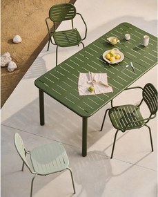 Stalowy stół ogrodowy 90x180 cm Brai – Kave Home