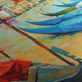 Obraz - Port w Wenecji (170x50 cm)