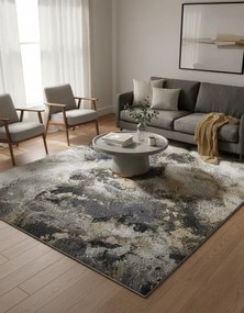 Nowoczesny dywan w nieregularne wzory D0-N76