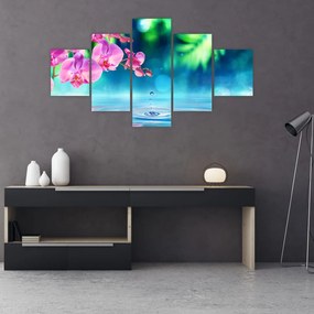 Obraz - Orchidea (125x70 cm)