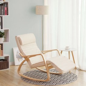 Jurhan Fotel bujany SWING, max obciążenie 150kg, 67x115x91cm, beżowa