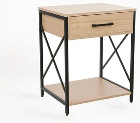 Stolik nocny Lesly z szuflad