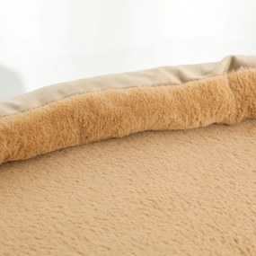 PawHut Drapak z 2 poziomami, piłką, słupkami do drapania, piłką jutową, do 7 kg, 56 x 54 x 86 cm, Kolor Brązowy