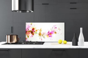 Szkło Dekoracyjne do Kuchni Minimalistyczny Wzór Abstrakcyjny