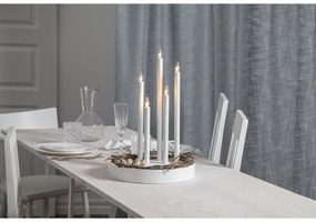 Biała dekoracja świetlna ø 32 cm Deco – Star Trading