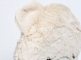 Poduszka dekoracyjna dziecięca NIEDŹWIADEK 27cm, beżowa