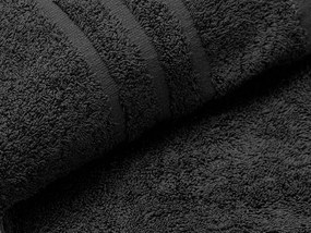 Ręcznik kąpielowy Comfort Maxi 100x180 cm czarny, 100% bawełna
