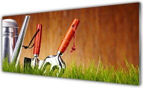 Panel Szklany do Kuchni Rustykalny Ogród i Natura