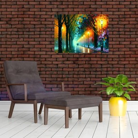 Obraz - Nocny spacer (70x50 cm)