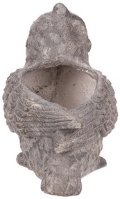 Osłonka na kwiaty Sowa, 34 x 33 x 23 cm, Mgo