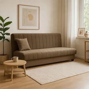 Beżowa sofa rozkładana K1-L14
