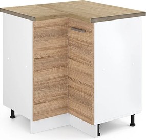 Szafka narożna sonoma 75.6x60x81.6 r-line