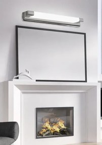 Podłużny biały kinkiet led - K457-Milan