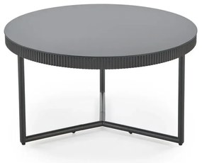 Stolik kawowy COSMO 80x80cm czarny HALMAR
