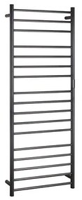 Suszarka na ręczniki 60x168 cm stal nierdzewna/czarna