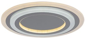 Rabalux 71315 - LED ściemnialna lampa sufitowa TANELI 56W/230V 3000/4000/6000K chrom + pilot