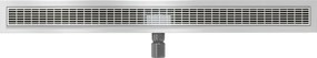 Mexen Flat M33 odpływ liniowy 80 cm, inox - 1033080-15
