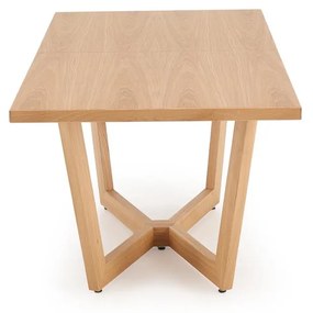 MASSIVE 3 stół rozkładany 160-250x90x77 cm dąb naturalny 6-10 osobowy