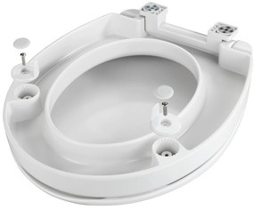 Deska sedesowa wolnoopadająca SECURA Comfort WENKO, komfortowy sedes WC Duroplast Easy-Close