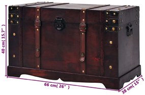 Zamykany Kufer Na Pościel W Stylu Vintage M2-P55