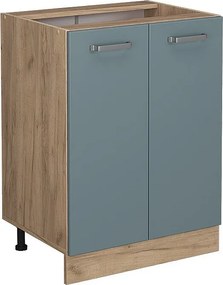 Szafki kuchenne niebiesko-szary 60x46x81.6 r-line