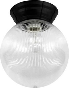 Palnas 116001-01 - Plafon zewnętrzny NADIR 1xE27/15W/230V IP44 przezroczysty