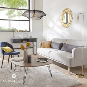 Lampa podłogowa z metalu, industrialna, wysokość 150 cm