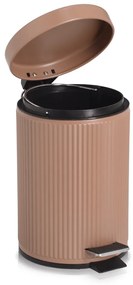 Metalowy kosz łazienkowy BRASS TONE, 3 l