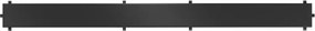 Mexen Flat M13 maskownica 2w1 do odpływu liniowego 70 cm, czarna - 1719070