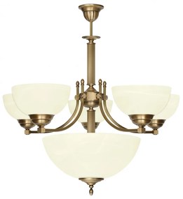 Mosiężna lampa 6-punktowa B-S6A