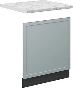 Panel przedni jasnoniebiesko-szary 60x1.6x67.4 fame-line