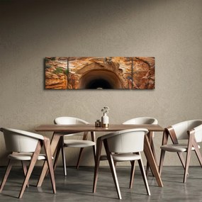 Obraz - tunel w skale (170x50 cm)