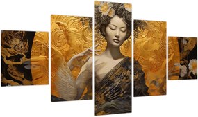 Obraz - Japonka (125x70 cm)