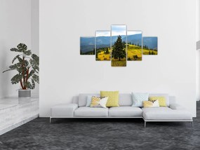 Obraz - Górska łąka (125x70 cm)